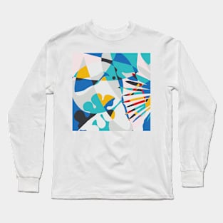 Abstract nature jungle palm Long Sleeve T-Shirt